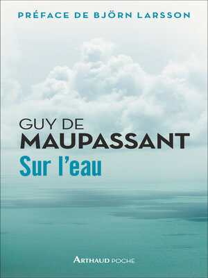 cover image of Sur l'eau